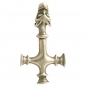 Preview: celtic field - Anhänger Thors Hammer aus Island (Wolfskreuz) 925 Silber antik
