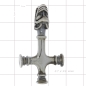 Preview: Pendant Hammer of Thor from Iceland (Wolfcross) Sterlingsilver