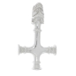 Preview: Anhänger Thors Hammer aus Island (Wolfskreuz) 925 Silber