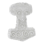 Preview: Thors-Hammer-massiv-SIlber-925