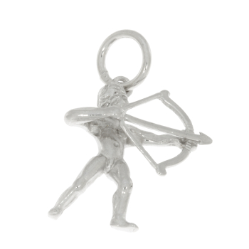 Preview: preciouse lane - Anhänger 925 Silber rhodiniert Tierkreiszeichen SCHÜTZE