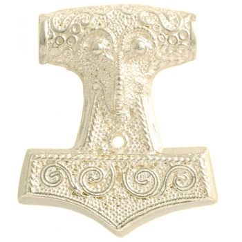 celtic field - Anhänger Thors Hammer aus Schonen 925 Silber