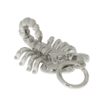 Preview: preciouse lane - Anhänger 925 Silber rhodiniert Tierkreiszeichen SKORPION