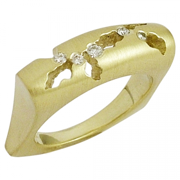 precious lane - Ring 585 Gold Brillanten