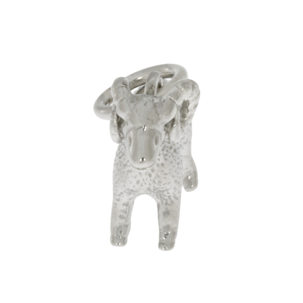 Sterlingsilber Schmuckanhänger Widder – Tierkreiszeichen Anhänger aus massivem 925 Silber